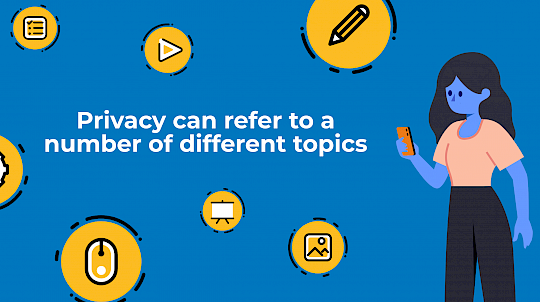 privacy can refer to a number of topics